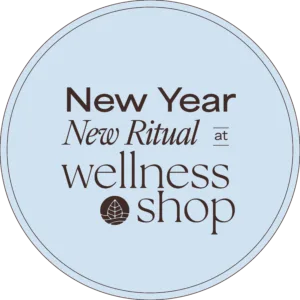 Wellness Shop NYNR Logo Blue Sticker