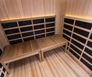 sauna-bench