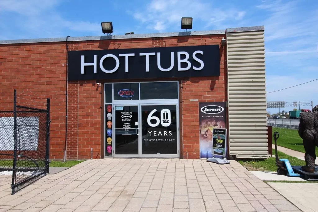 wellness shop jacuzzi hot tubs burlington