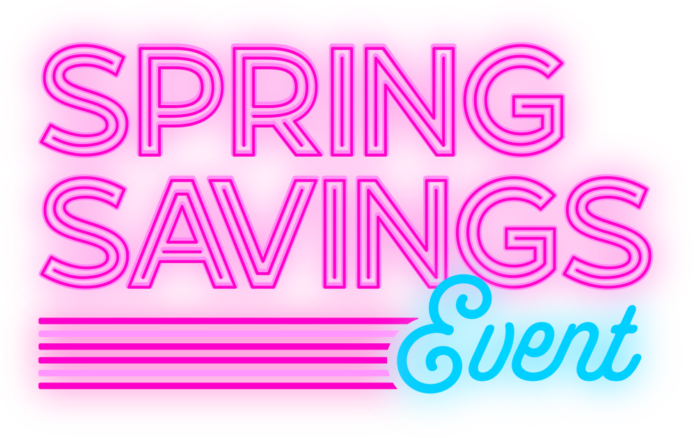 spring savings event