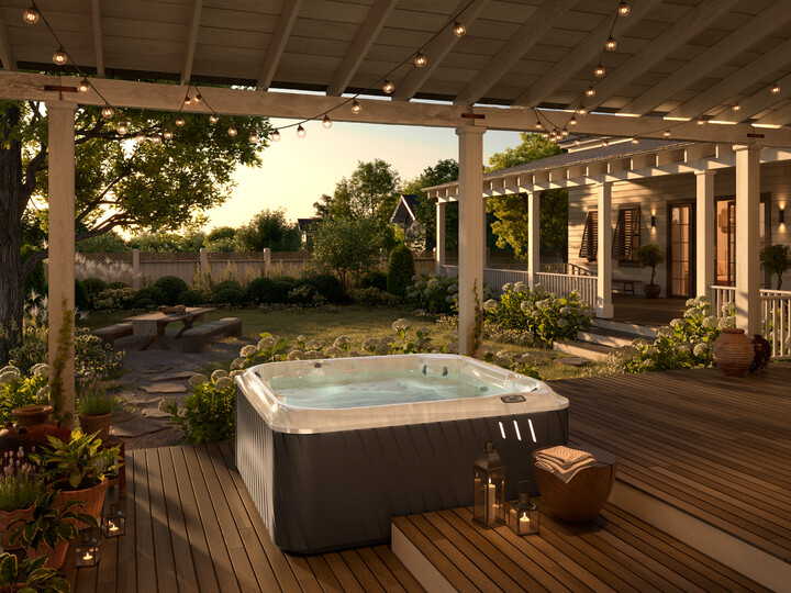 hot tub deck ideas